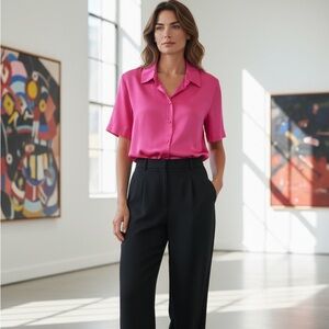 Zara Pink Blouse